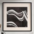 Jozy Wall Art - Square - Black and White