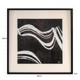 Jozy Wall Art - Square - Black and White