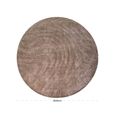 Fellion Carpet - Round - Beige - Fabric - 260cm x 260cm