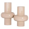 Benice Vase - Tapioca - Large - Metal