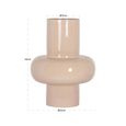 Benice Vase - Tapioca - Small - Metal