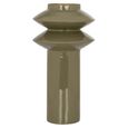 Flora Vase - Olive - Metal