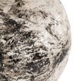 Florry Vase - Black and White - Metal
