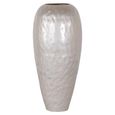 Jildou Vase - White - Aluminium