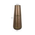 Kenza Vase - Antique Brass - Small - Aluminium