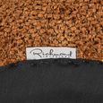 Jace Brown Fabric Pouffe