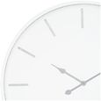 Adelaide White Metal Large Wall Clock - 80cm x 80cm
