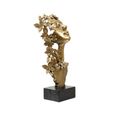 Sculpture - Antique Gold Lady Face - Polyresin