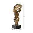 Sculpture - Antique Gold Lady Face - Polyresin