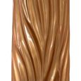 Vase - Antique Gold - Ripples Design - Polyresin