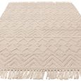 Boho Asra Rug - Ivory - Sizes Available