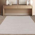 Boho Camber Stripe Rug - Ivory - Sizes Available
