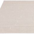 Boho Camber Track Rug - Ivory - 80cm x 150cm
