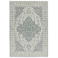Classic Heritage Bronte Rug - Silver Grey Persian Medallion - Sizes Available
