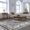 Classic Heritage Sovereign Medallion Rug - Charcoal - 120cm x 166cm