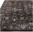 Classic Heritage Sovereign Vintage Floral Rug - Black - 120cm x 166cm