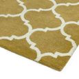 Contemporary Design Albany Rug - Ogee Ochre - Sizes Available