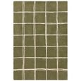 Contemporary Design Albany Rug - Olive Grid - Sizes Available