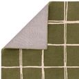 Contemporary Design Albany Rug - Olive Grid - Sizes Available