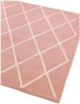 Contemporary Design Albany Rug - Pink - Diamond - Sizes Available