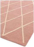 Contemporary Design Albany Rug - Pink - Diamond - Sizes Available