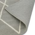 Contemporary Design Albany Rug - Silver Diamond - Sizes Available