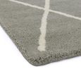 Contemporary Design Albany Rug - Silver Diamond - Sizes Available