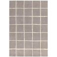 Contemporary Design Albany Rug - Silver Grid - Sizes Available
