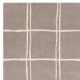Contemporary Design Albany Rug - Silver Grid - Sizes Available