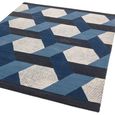 Contemporary Design Camden Rug - Blue - Sizes Available