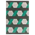Contemporary Design Camden Rug - Green - 160cm x 230cm