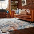 Contemporary Design Enigma Rug - Blue - Sizes Available