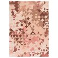 Contemporary Design Enigma Rug - Rose - Sizes Available