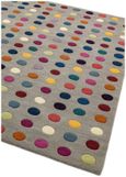 Contemporary Design Funk Rug - Spotty 07 - Multi Colour - Sizes Available