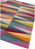 Contemporary Design Funk Rug - Triangles 08 - Multi Colour - Sizes Available