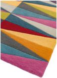 Contemporary Design Funk Rug - Triangles 08 - Multi Colour - Sizes Available