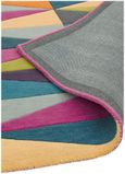 Contemporary Design Funk Rug - Triangles 08 - Multi Colour - Sizes Available