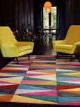 Contemporary Design Funk Rug - Triangles 08 - Multi Colour - Sizes Available