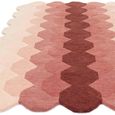Contemporary Design Hive Rug - Pink - Sizes Available