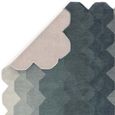Contemporary Design Hive Rug - Teal - Sizes Available