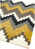 Contemporary Design Matrix Rug - Cuzzo 69 - Mustard - Sizes Available