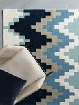 Contemporary Design Matrix Rug - Cuzzo 70 - Blue - 200cm x 300cm
