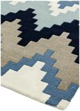 Contemporary Design Matrix Rug - Cuzzo 70 - Blue - 200cm x 300cm