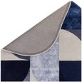 Contemporary Design Matrix Rug - Oval 74 - Indigo - Sizes Available