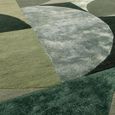 Contemporary Design Matrix Rug - Oval 75 - Forest - Sizes Available