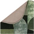 Contemporary Design Matrix Rug - Oval 75 - Forest - Sizes Available