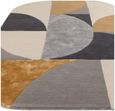 Contemporary Design Matrix Rug - Oval 76 - Sunset - Sizes Available