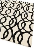 Contemporary Design Matrix Rug - Wire 35 - White - Sizes Available