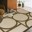 Contemporary Design Metro Rug - Khaki - Sizes Available