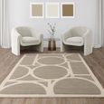 Contemporary Design Metro Rug - Taupe - Sizes Available